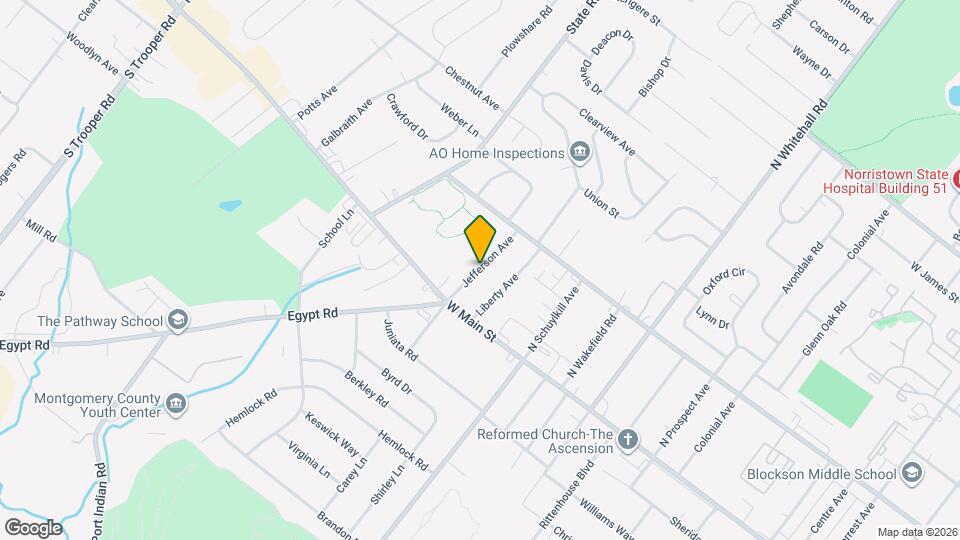 54 Jefferson Ave Map and Location Details