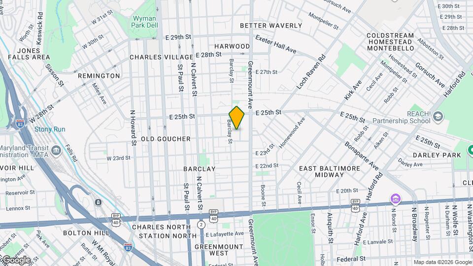 2424 Brentwood Ave Mapa y Detalles de la Ubicación