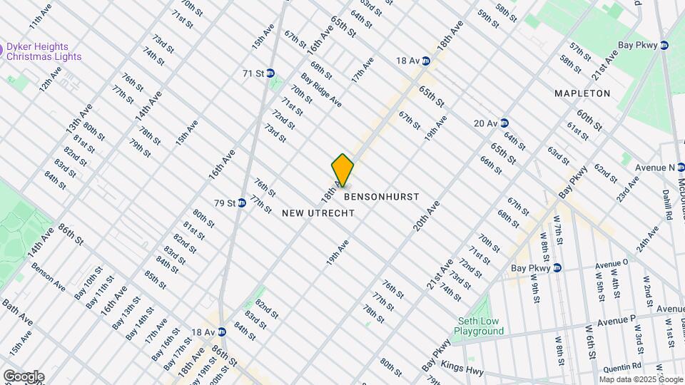 1820 73rd St Mapa y Detalles de la Ubicación