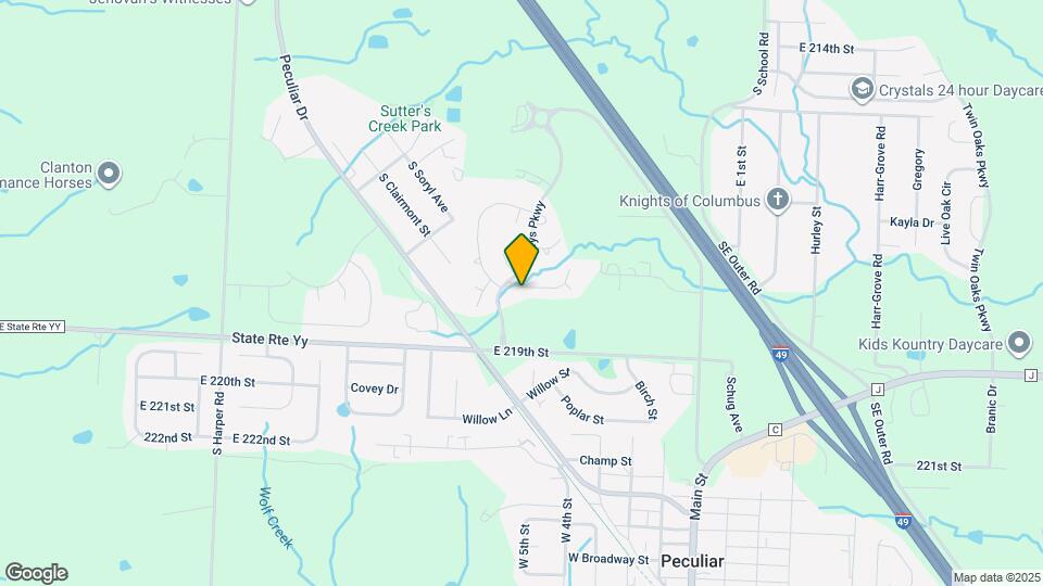 10913 Highview Rd Map and Location Details
