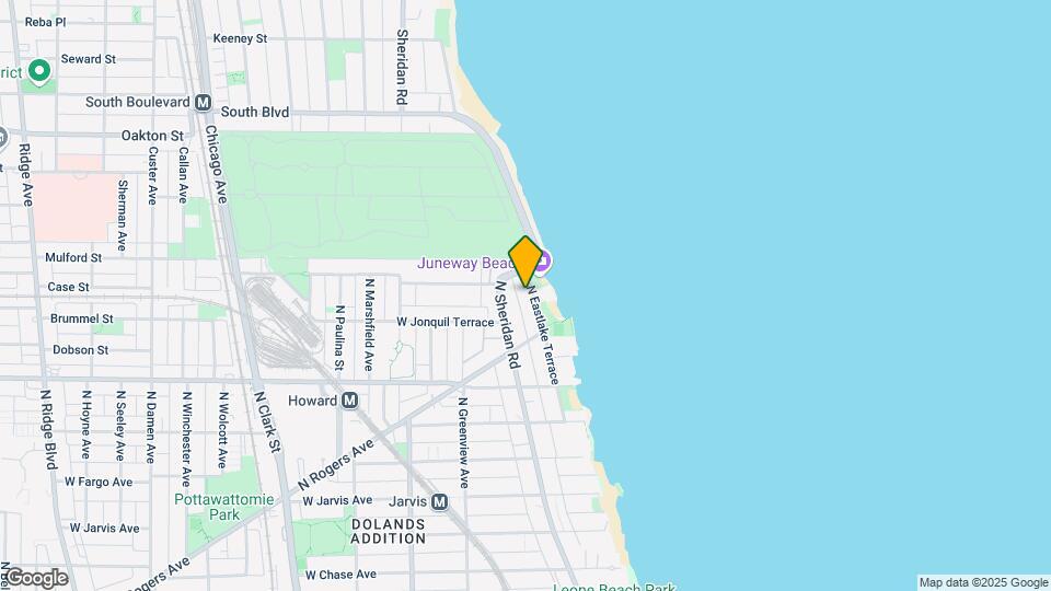 7740 N Eastlake Ter, Unit 1 Map and Location Details