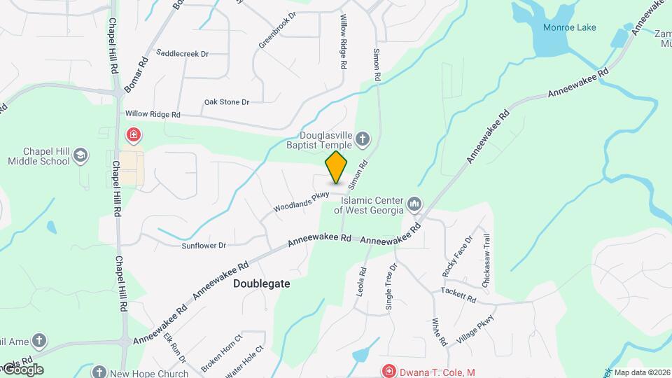 4808 Woodlands Pkwy Mapa y Detalles de la Ubicación