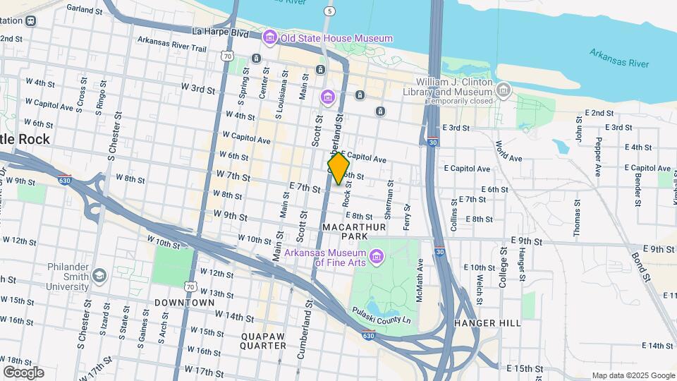 314 E 7th St Mapa y Detalles de la Ubicación