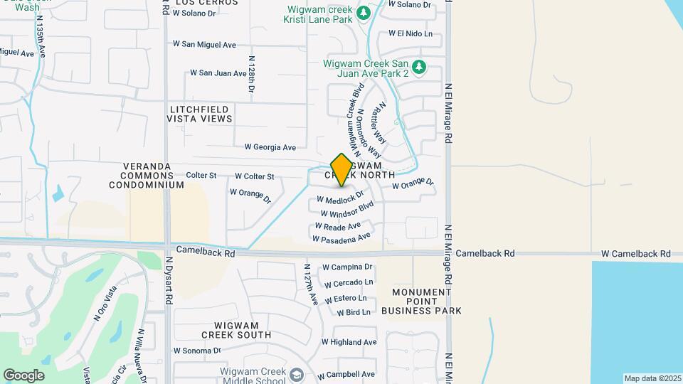 12605 W Orange Dr Map and Location Details