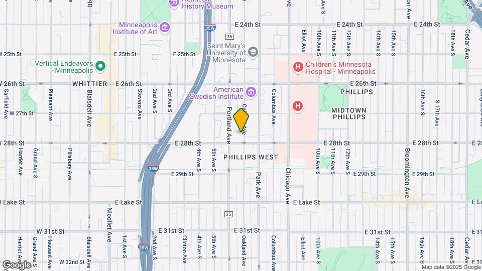 2740 Oakland Ave Mapa y Detalles de la Ubicación