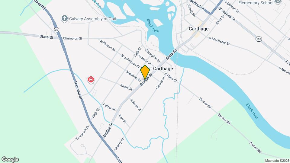 25 Bridge St Map and Location Details