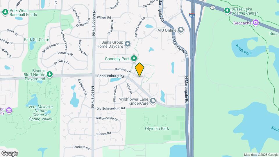 1641 Burberry Ln Map and Location Details