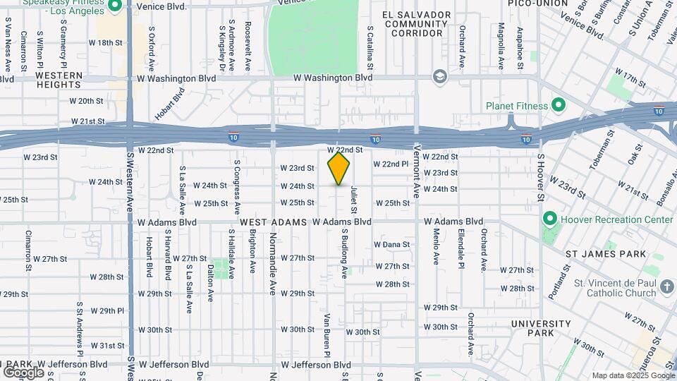 2404 1/2 S Budlong Ave Map and Location Details