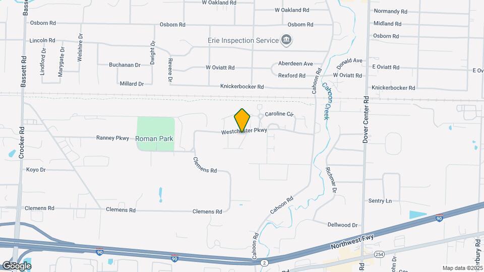 830 S Greenway Dr Map and Location Details