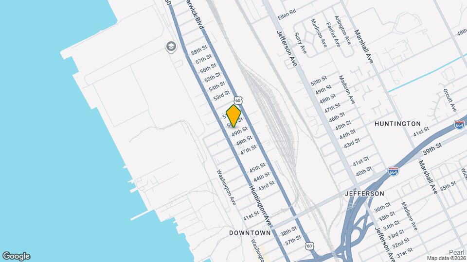 317 49th St Map and Location Details