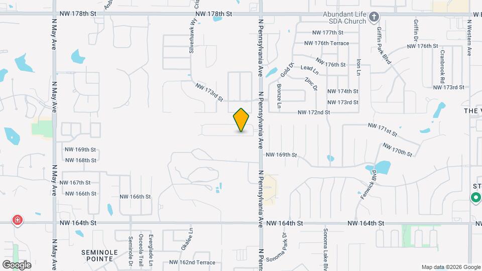 2224 NW 170th St Map and Location Details