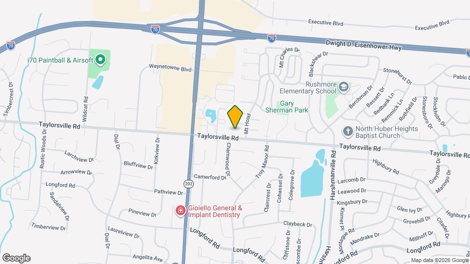 5871 Taylorsville Rd Map and Location Details