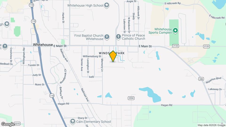 820 Lindsey Ln Map and Location Details