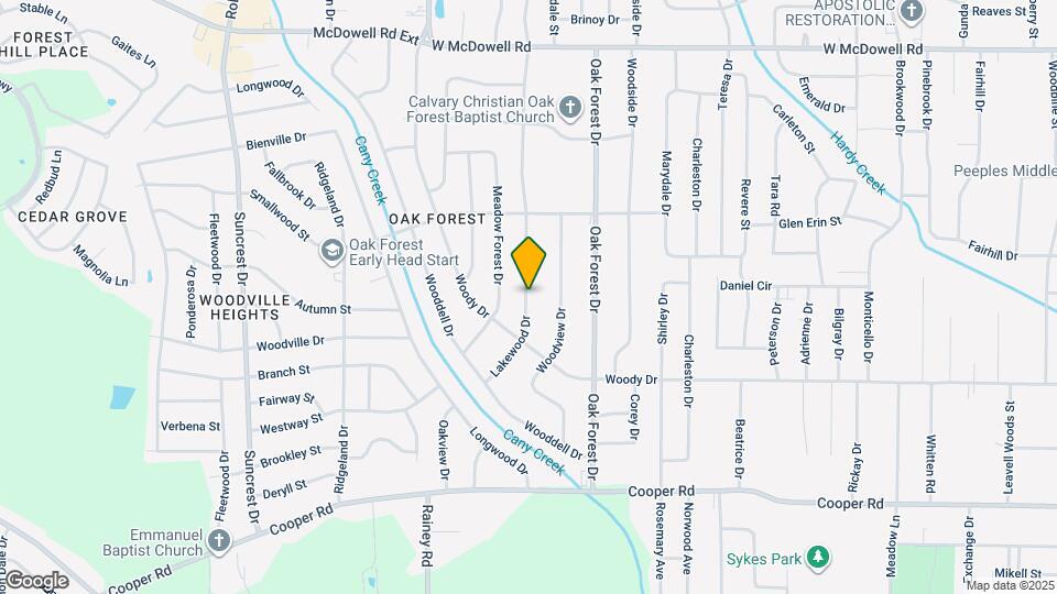 3074 Lakewood Dr Map and Location Details