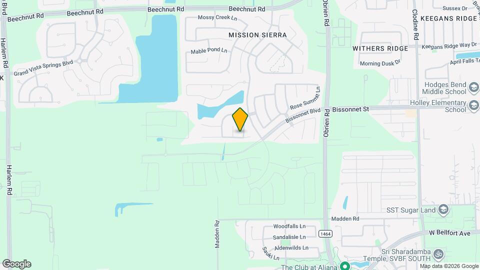 9426 Barton Crossing Ln Map and Location Details