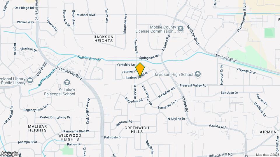 4053 Seabreeze Rd N Map and Location Details