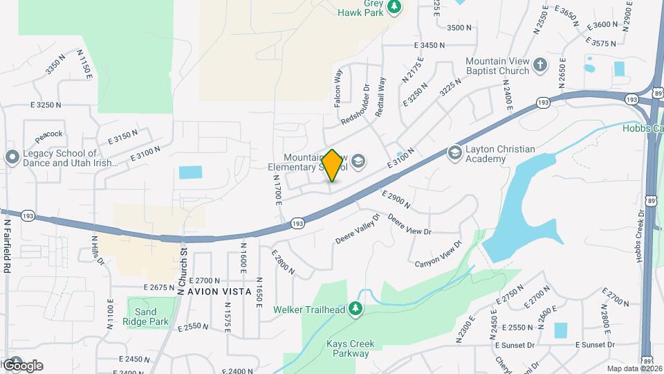 3114 N Whitetail Dr Map and Location Details