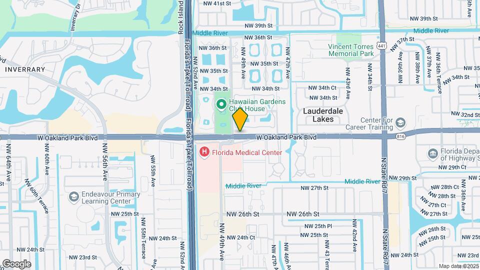 5031 W Oakland Park Blvd Map and Location Details
