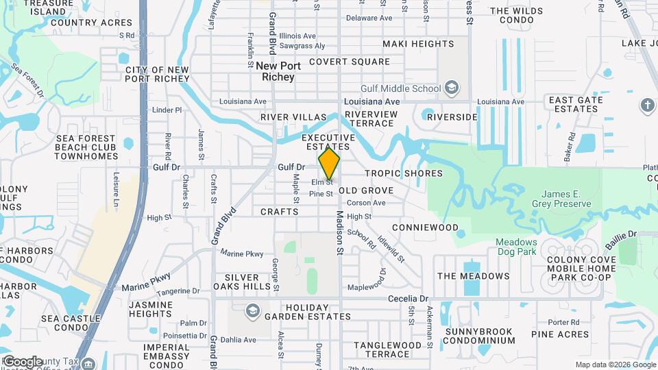 5936 Elm St Map and Location Details