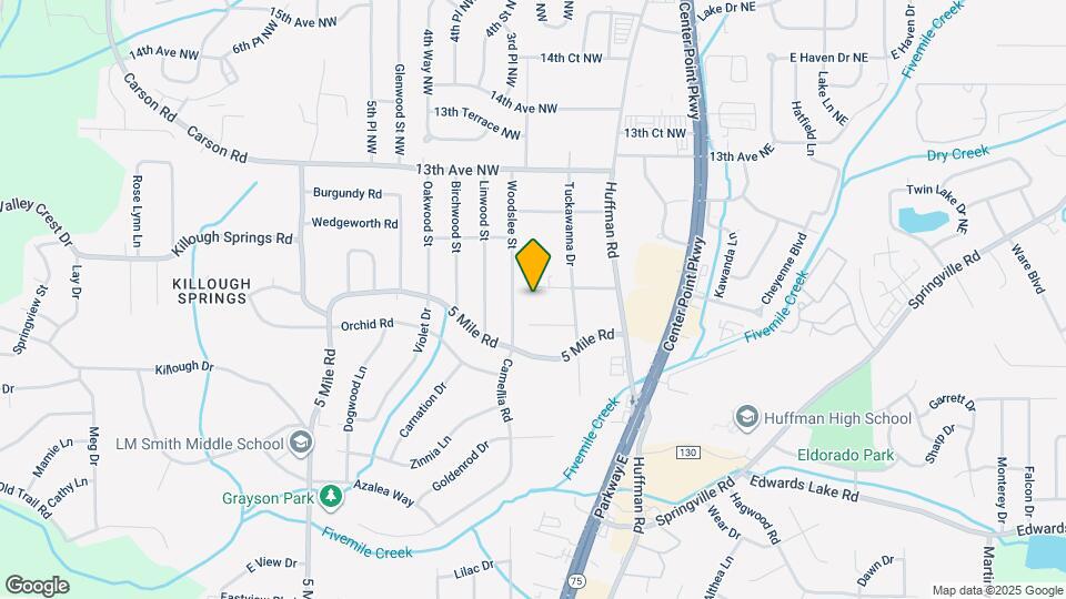 122 Shawnee Ln NW Map and Location Details