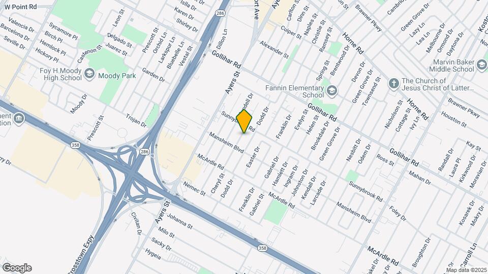 4722 Cheryl Dr Map and Location Details