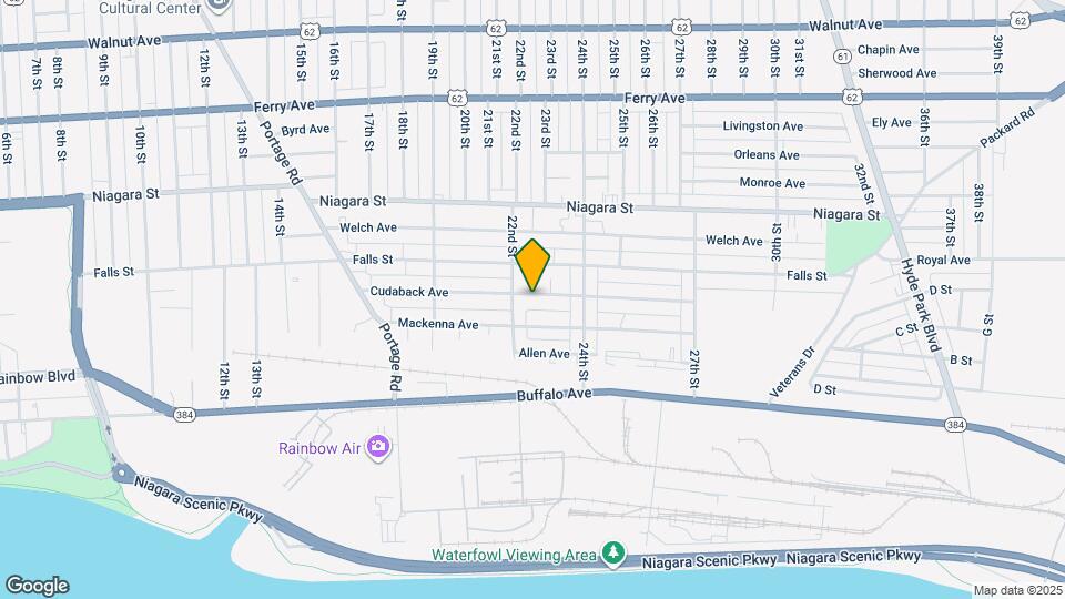 2219 Cudaback Ave Map and Location Details