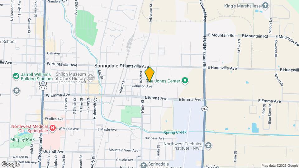 700 E Johnson Ave Map and Location Details