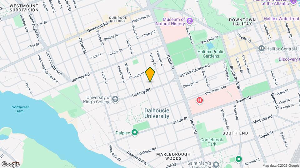 1544 Vernon St Map and Location Details