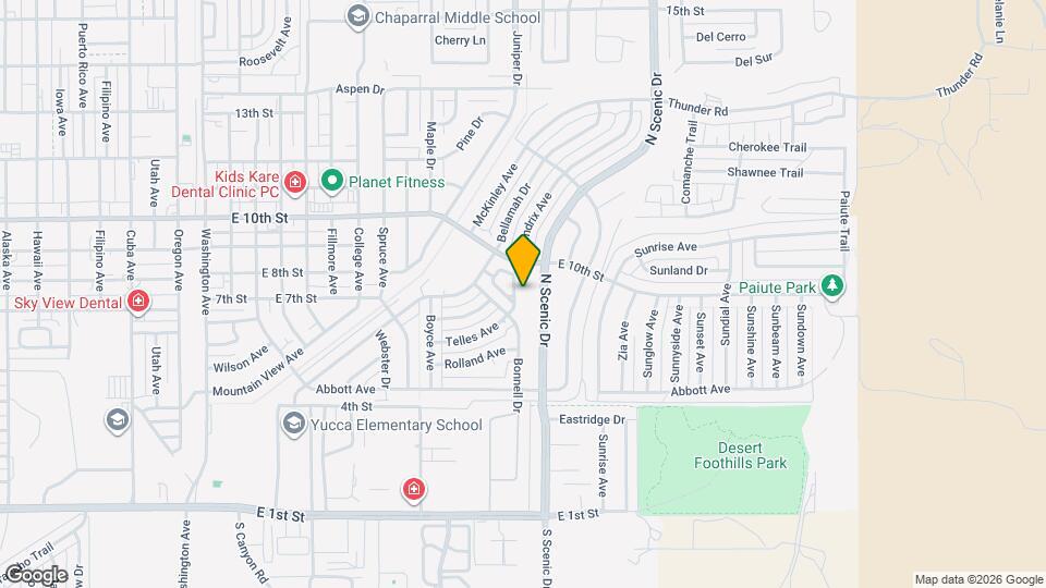 2637 Las Alturas Ct Map and Location Details