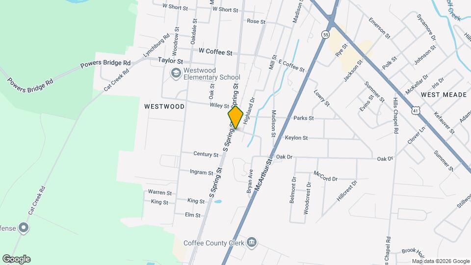 502 Oak Dr Map and Location Details