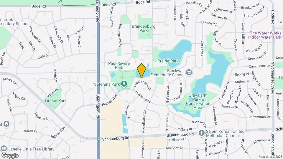 2350 County Farm Ln Map and Location Details