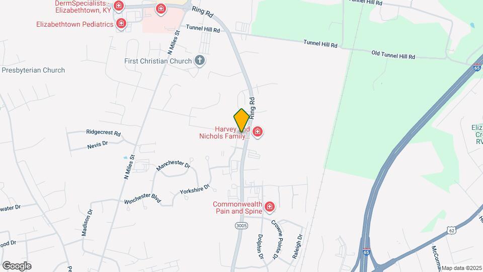 1705 Cliff Ridge Ct Map and Location Details