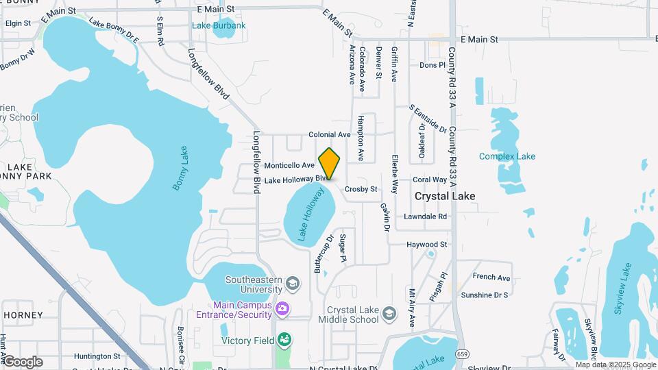 617 Lake Holloway Blvd Map and Location Details
