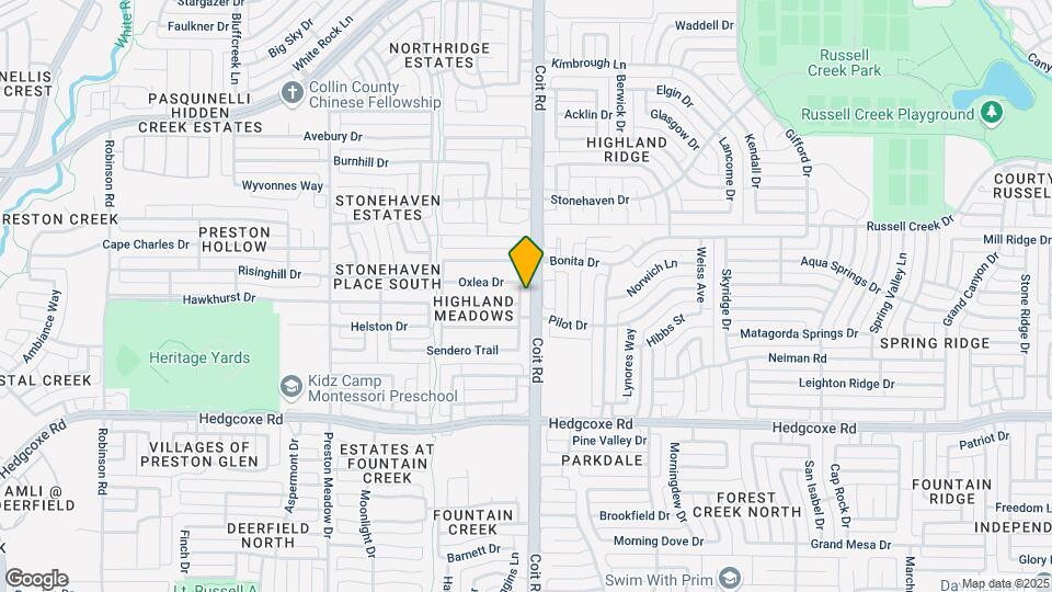 8212 Tavaros Dr Map and Location Details