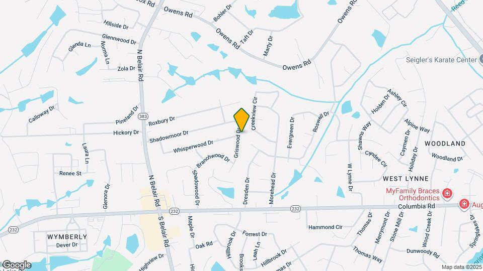 156 Griswood Dr Map and Location Details