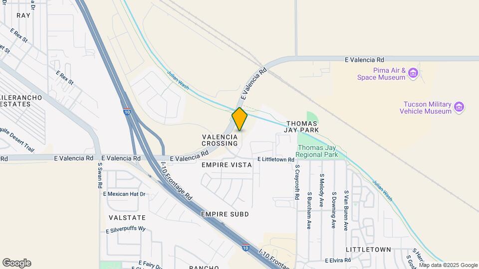 6416 S Ambarella Dr Map and Location Details