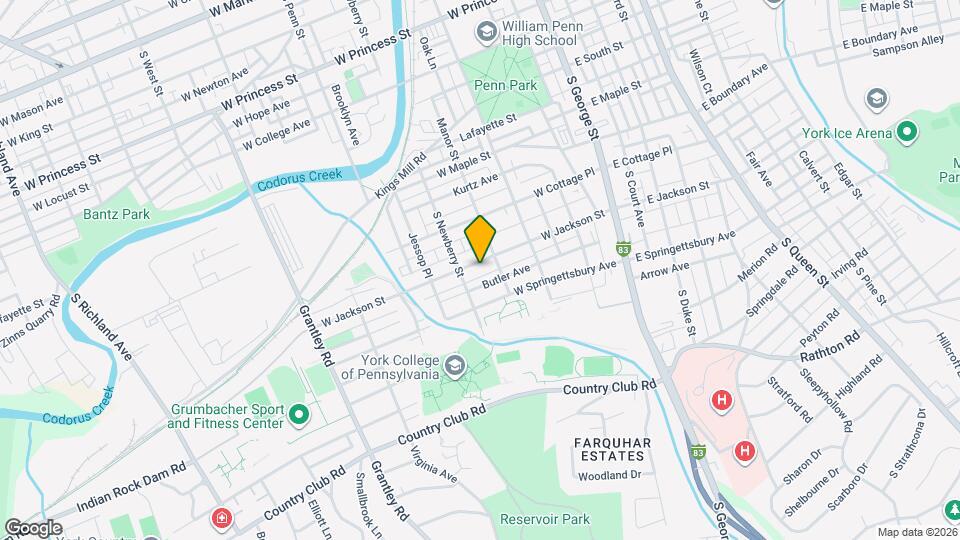 266 W Jackson St Map and Location Details