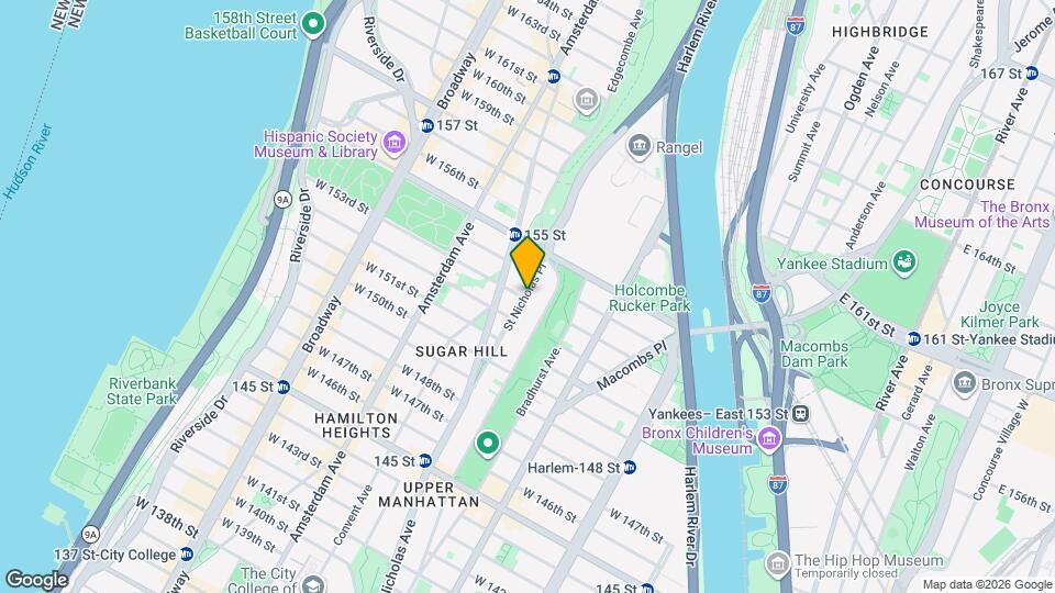 66 St Nicholas Pl, Unit 37B Map and Location Details
