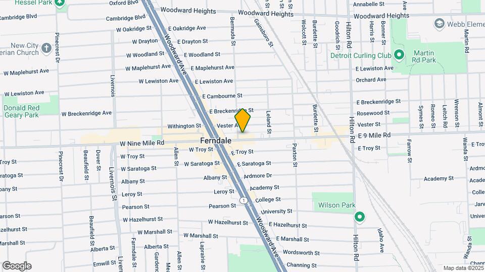 211 E 9 Mile Rd, Unit 215 Map and Location Details