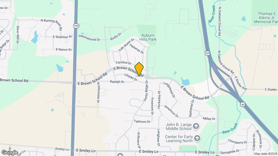 1615 Citadel Dr Map and Location Details