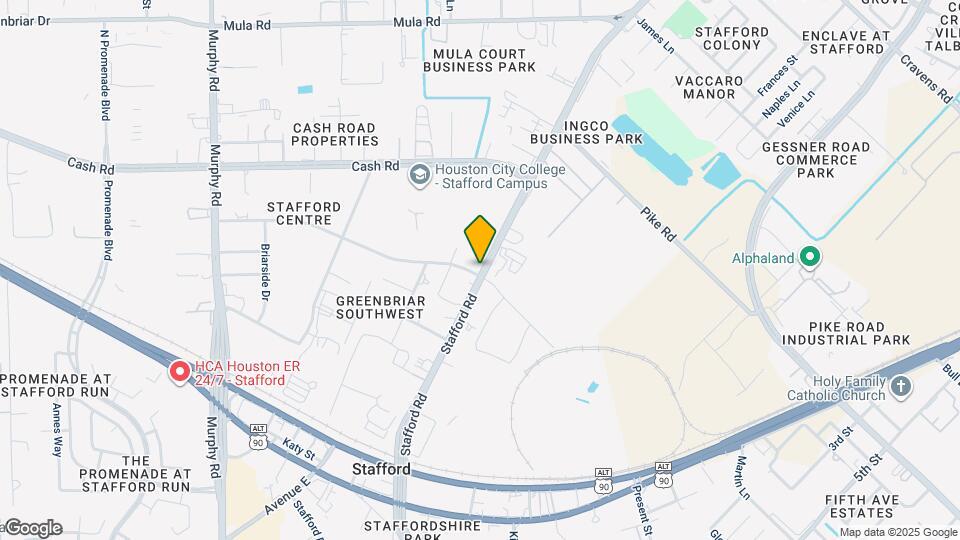 13672 Stafford Rd Map and Location Details