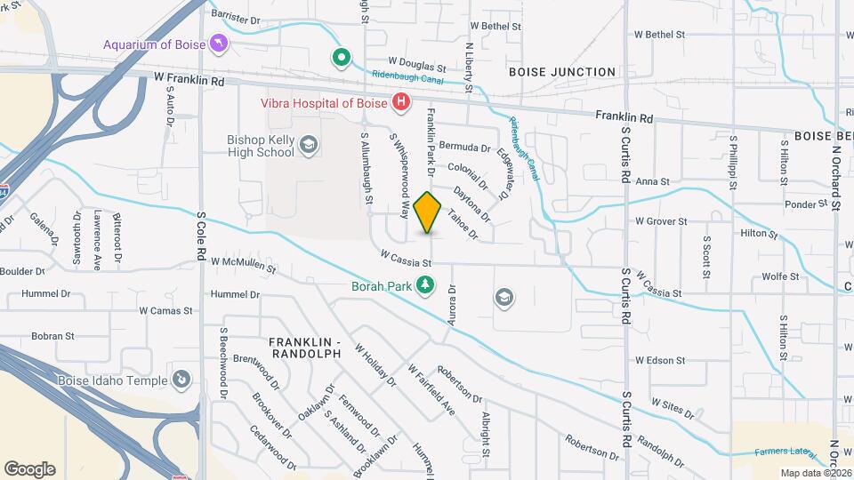 601 Franklin Park Dr Map and Location Details
