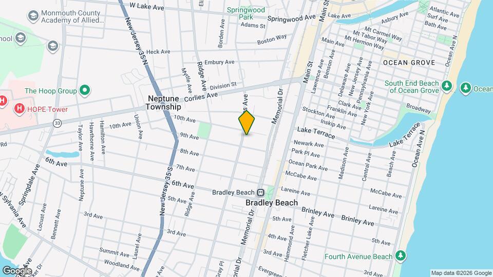 302 Atkins Ave Map and Location Details