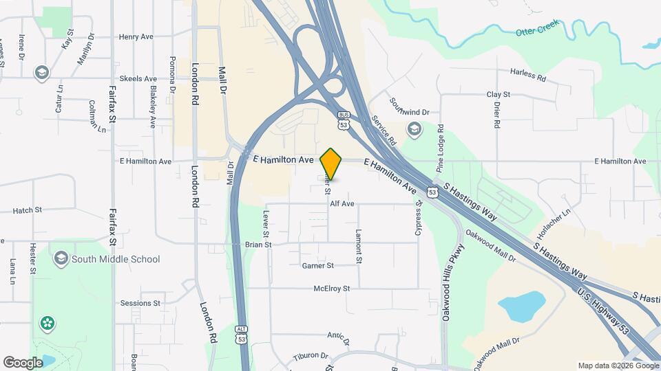 3321 Miller St Map and Location Details