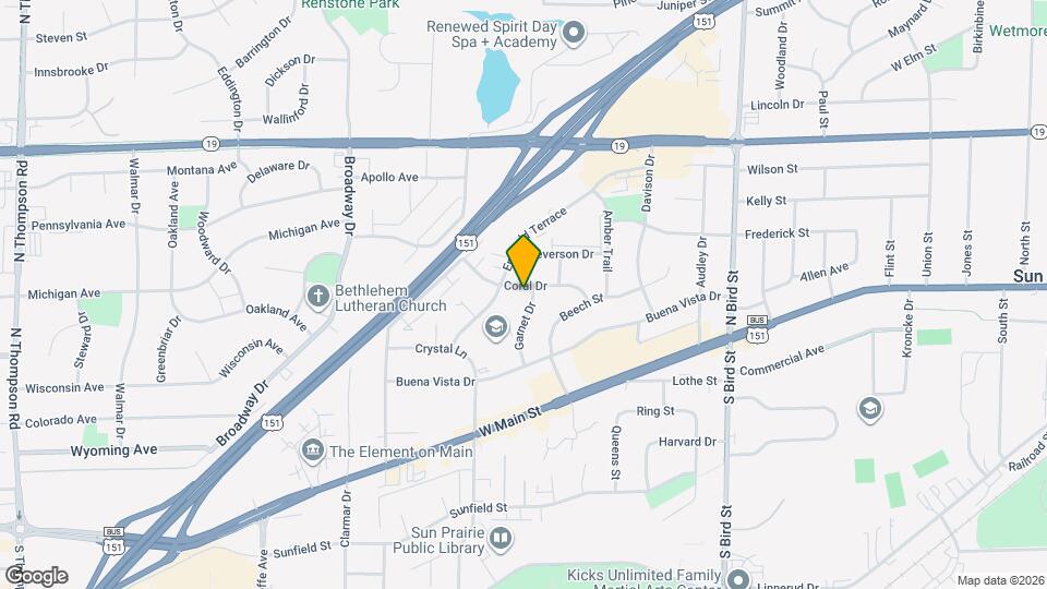 1179 St Albert the Great Ct Map and Location Details