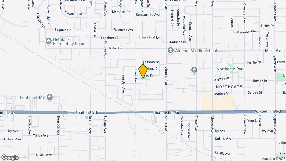 7953 Lime Ave Map and Location Details