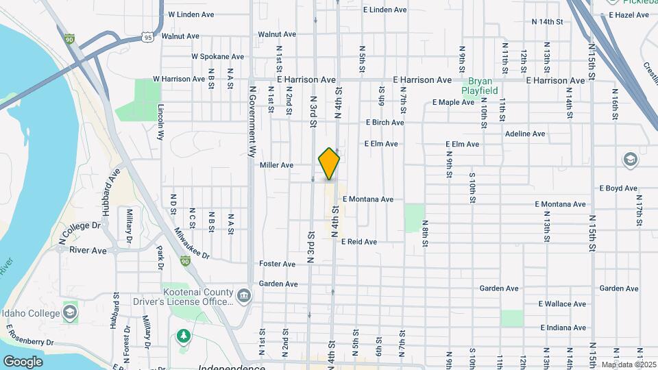 849 N 4th St, Unit 202 Map and Location Details