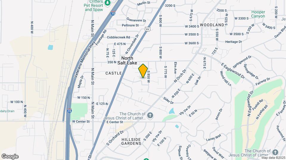 876 W 4000 S-Unit -1 Map and Location Details