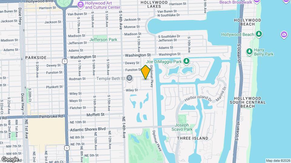 1245 Coral Ln Map and Location Details