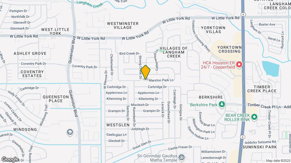 5603 Lowellberg Ln Map and Location Details